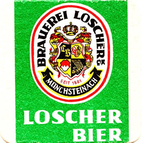 münchsteinach nea-by loscher grün 2a (quad180-u r loscher bier)